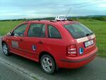 Škoda Fábia Combi 1.9 SDI červená
