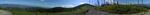 Lysá Hora, panoramatický snímek, 4.7.2004